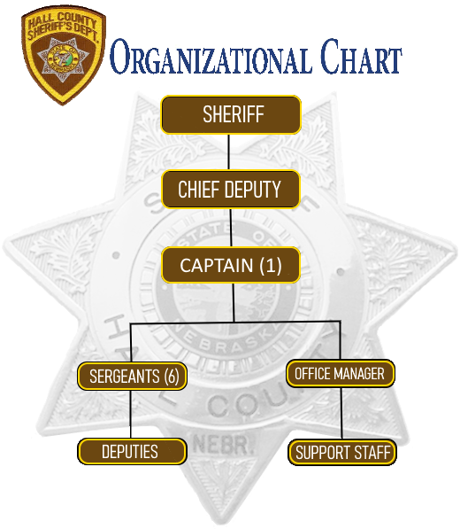 Hall County Sheriff Organizational Chart